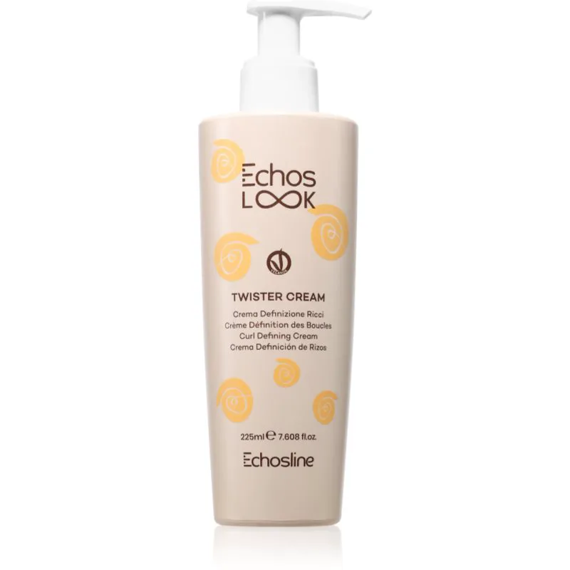Echosline Twister Cream στάιλινγκ κρέμα για ορισμό των κυμάτων 225 ml