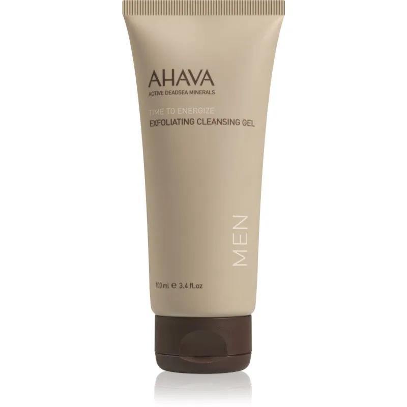 AHAVA Time To Energize Men απολεπιστικό καθαριστικό τζελ 100 ml
