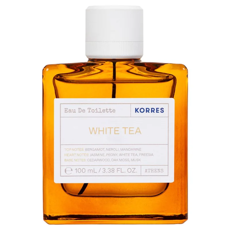 Korres Eau De Toilette White Tea Γυναικείο Άρωμα με Νότες από Λευκό Τσάι, Φρέζια & Περγαμόντο 100ml