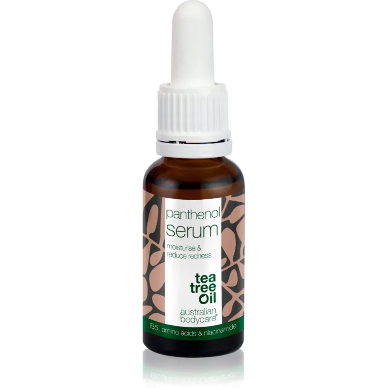 Australian Bodycare Tea Tree Oil & Panthenol καταπραϋντικός και ενυδατικός ορός για ευαίσθητη και ξηρή επιδερμίδα 30 ml