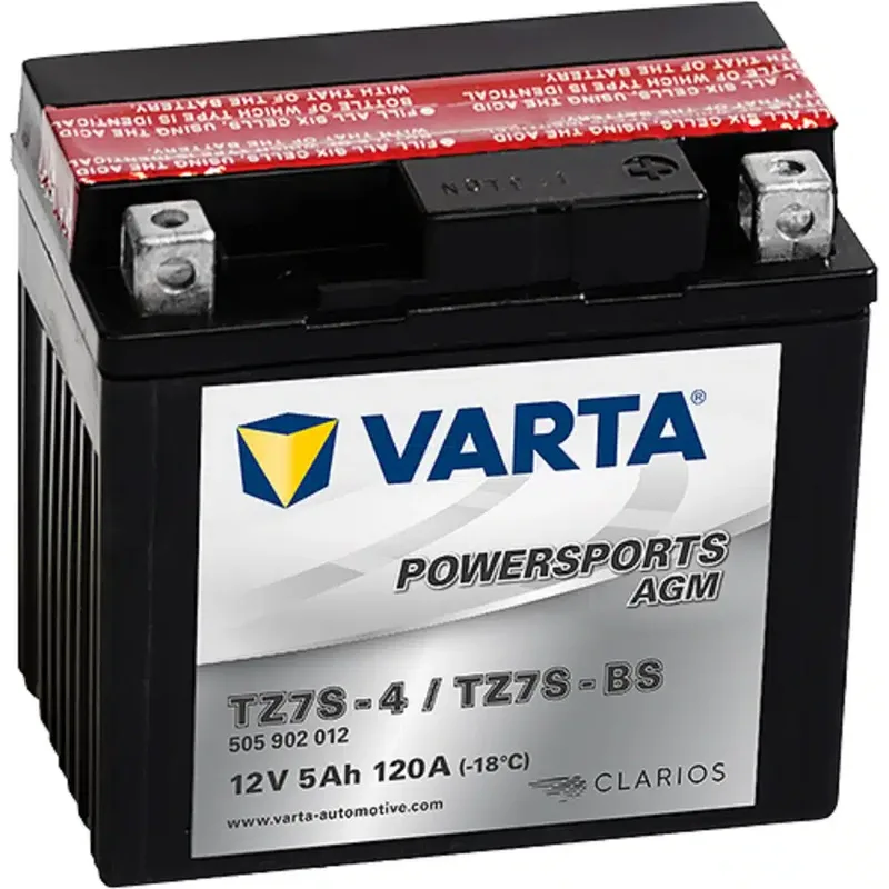 Μπαταρία Μοτοσυκλέτας VARTA TZ7S-BS 12V 5Ah