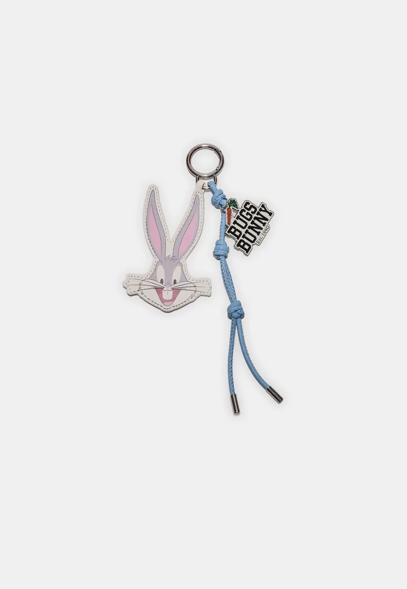 Stradivarius Μπρελόκ Με Μενταγιόν Bugs Bunny Μεσαίο Γκρι Os