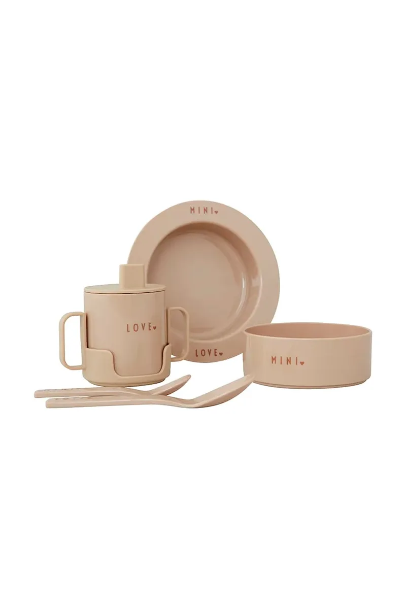 Παιδικό σετ πρωινού Design Letters Mini Favourite 5-pack