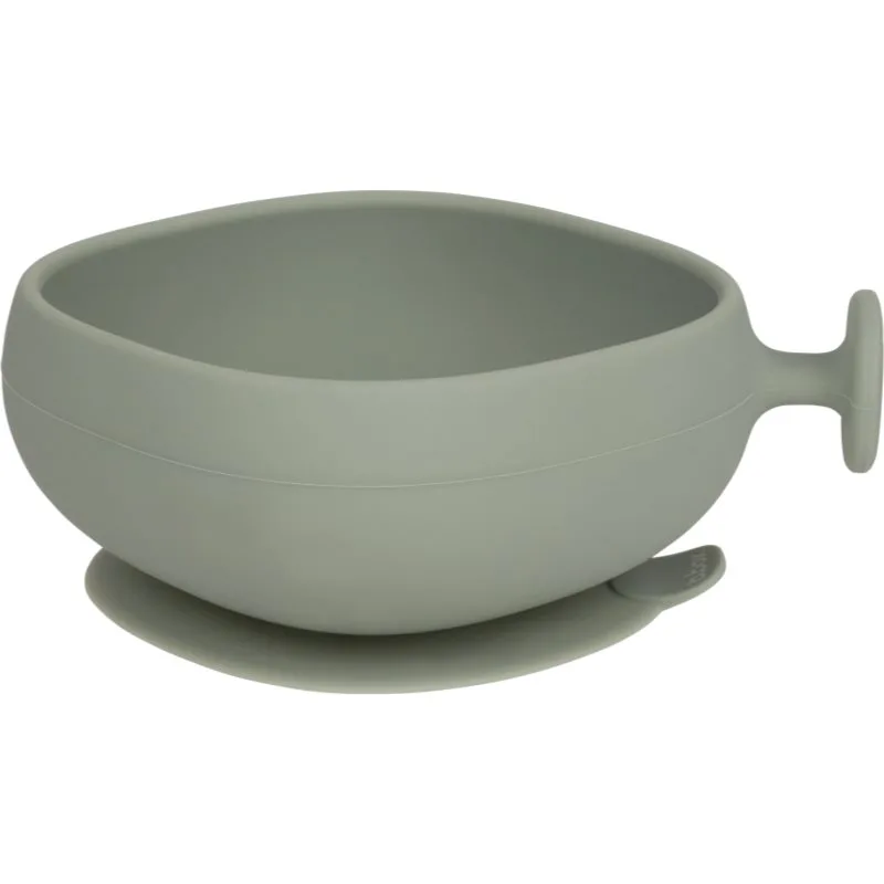 B.Box Silicone Bowl μπολ σιλικόνης με καπάκι Green 300 ml