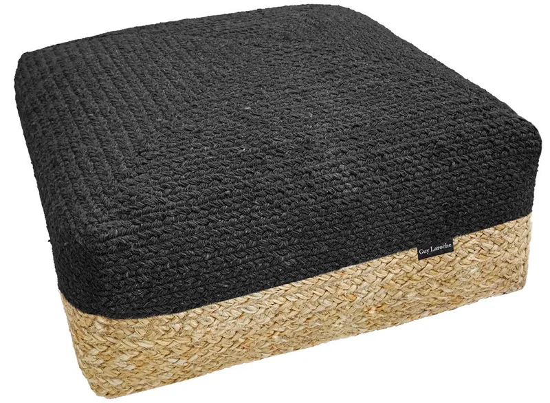 Πουφ Guy Laroche Maya Natural Boho 50x50x25