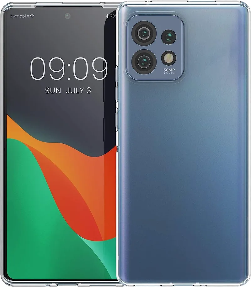 KWmobile Διάφανη Θήκη Σιλικόνης Motorola Edge 40 Pro / Edge Plus 2023 - Transparent (61342.03)