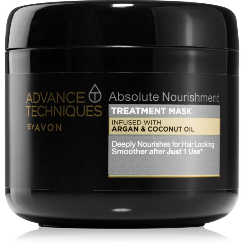 Avon Advance Techniques Absolute Nourishment βαθιά θρεπτική μάσκα με έλαιο αργκάν 375 ml