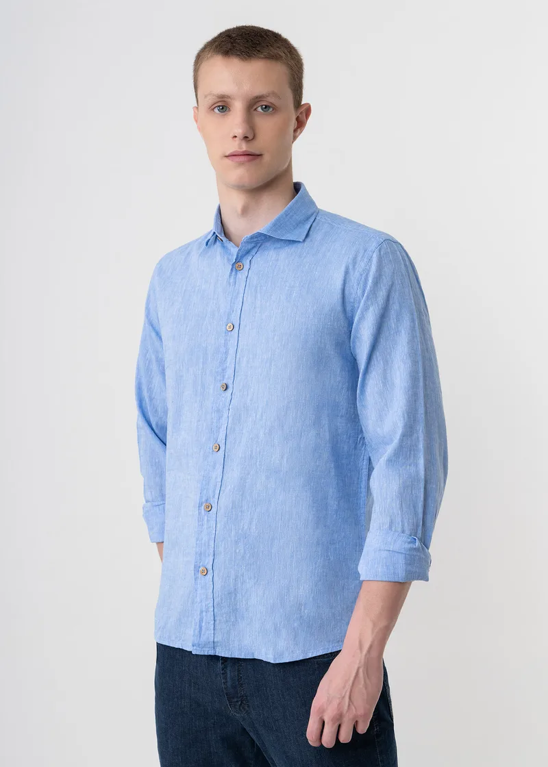 Hamaki Ho Πουκάμισο της σειράς Linen - CE1257H Ciel