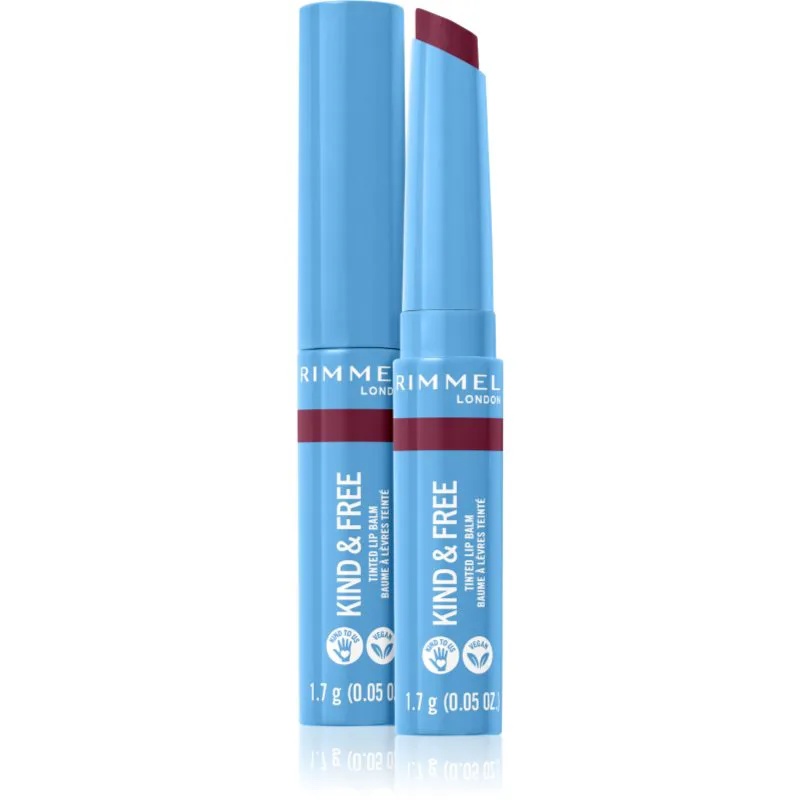Rimmel Kind & Free βάλσαμο για τα χείλη με χρώμα απόχρωση 006 Berry Twist 1,7 γρ