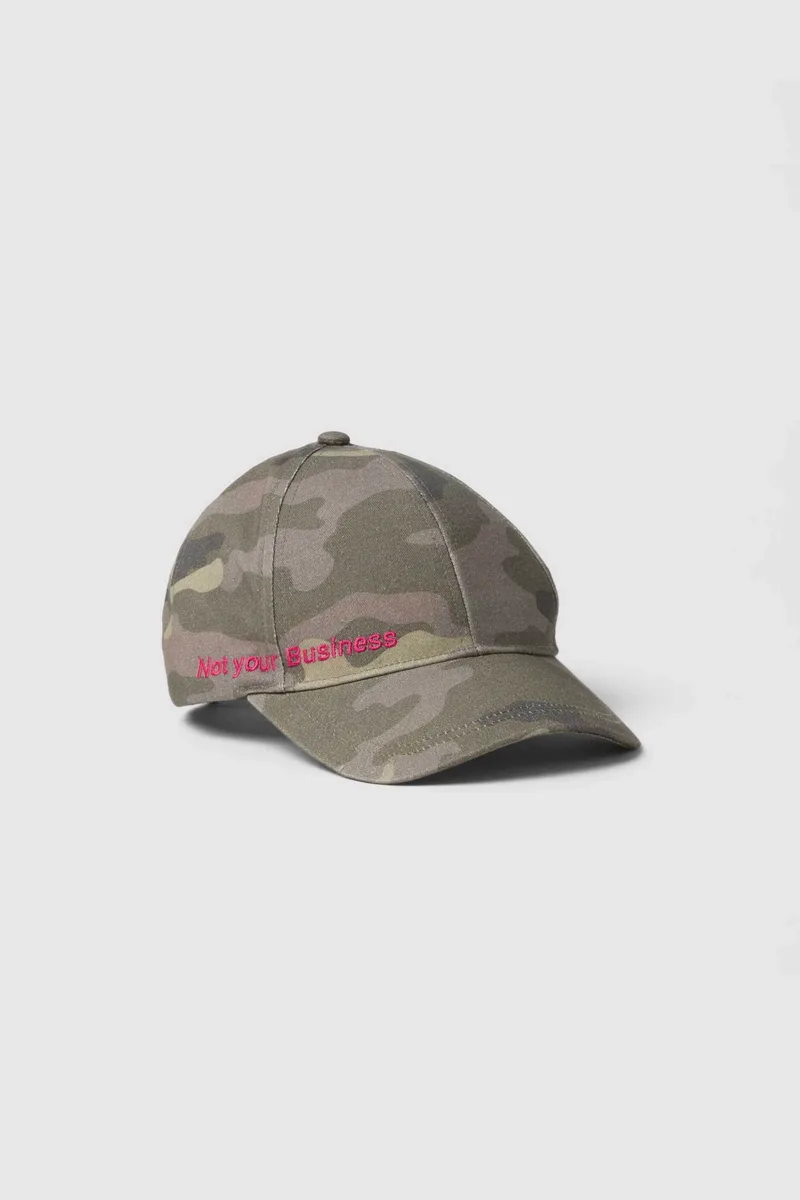 OVS βρεφικό καπέλο με militaire print - 002618389 Χακί