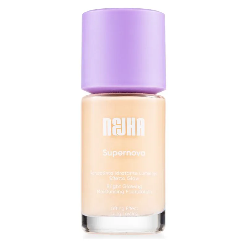 Nejha Supernova - Hydrating Luminous Foundation Effect Glow C04 - Almond 27 ml