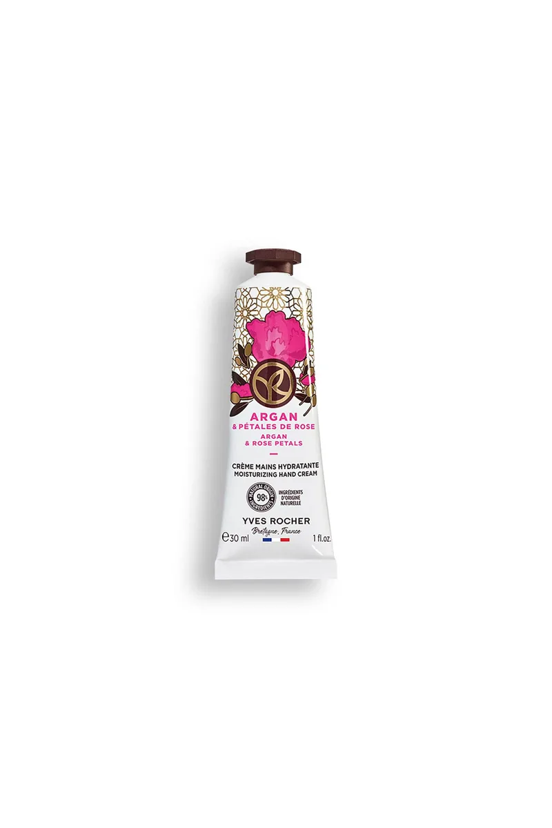 Yves Rocher Argan & Rose Petals Moisturizing Hand Cream 30 ml - 72426