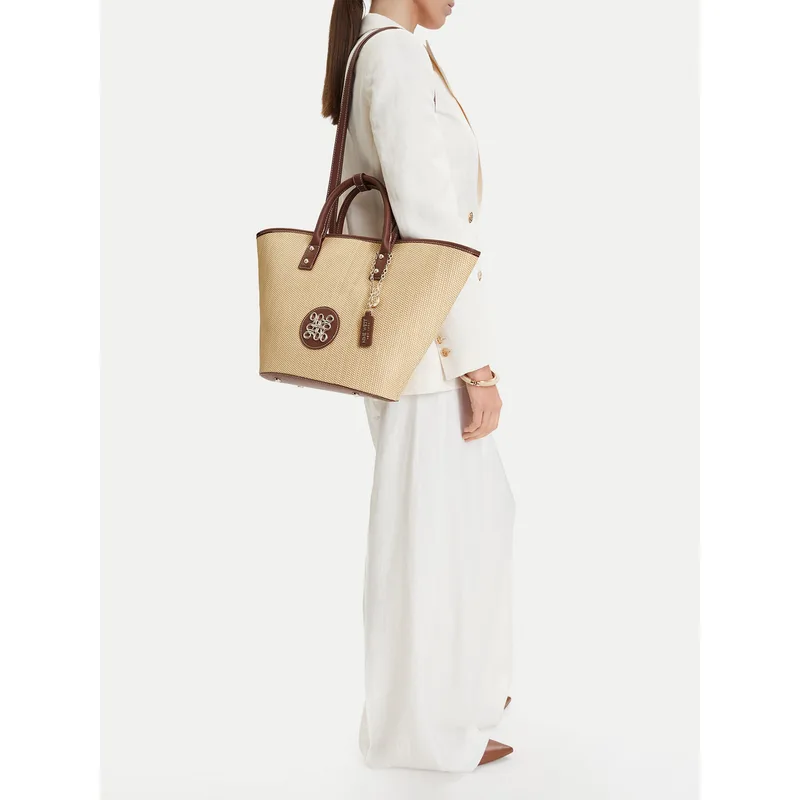 Τσάντα Nine West CEO-Spring Velvet-LDA9443 Μπεζ