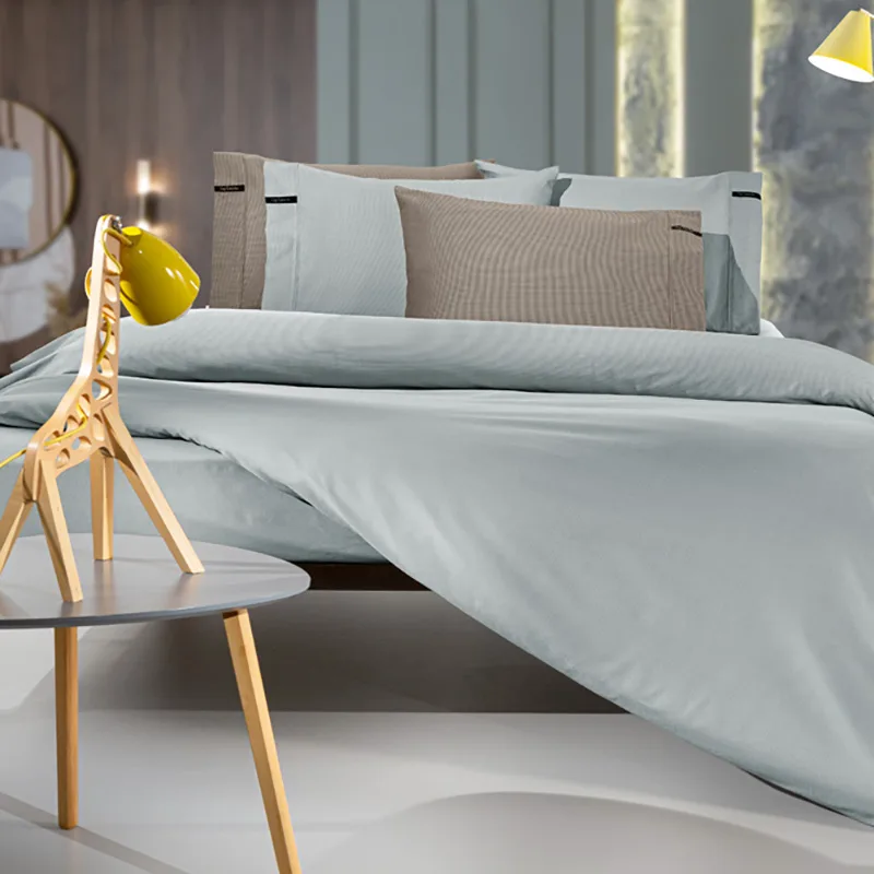 Σεντόνι Μεμονωμένο Υπέρδιπλο 240X270 Guy Laroche Minimal Azul Χωρίς Λάστιχο (240x270)