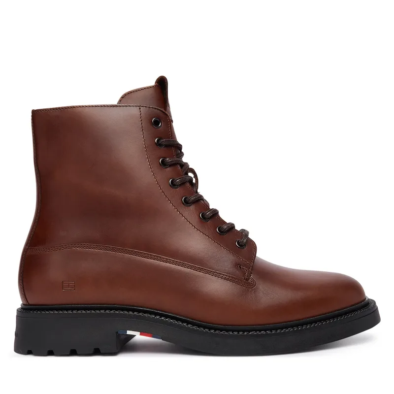 Μπότες Tommy Hilfiger Comfort Lwt FM0FM05593 Καφέ