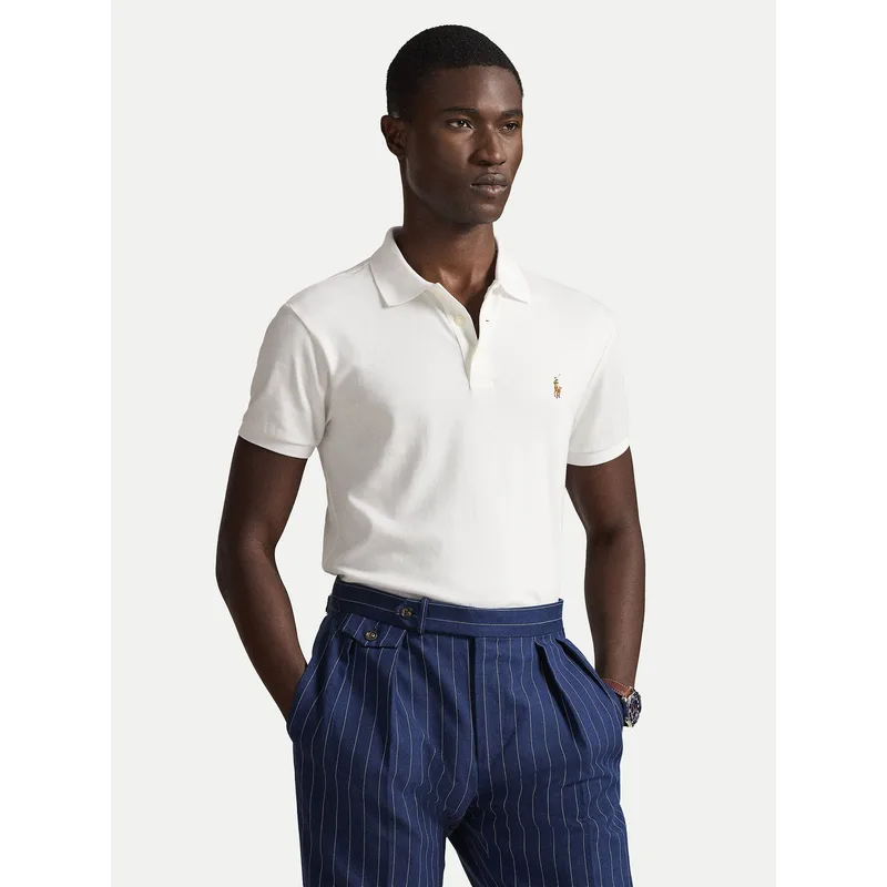 Polo Ralph Lauren Polo 710685514001 Λευκό Slim Fit