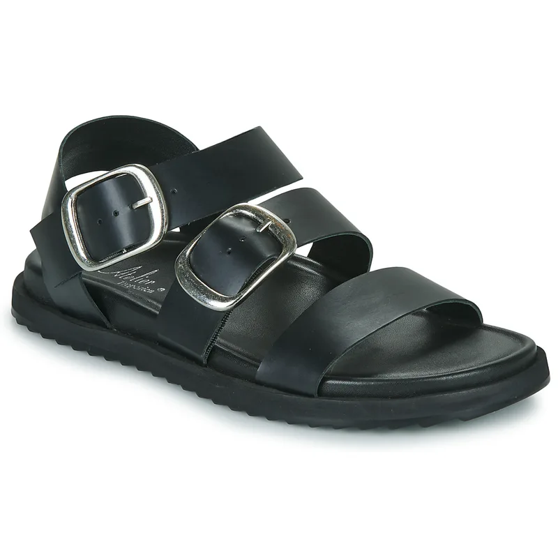 Σανδάλια χωρίς τακούνι L'Atelier Tropézien CHV105-BLACK