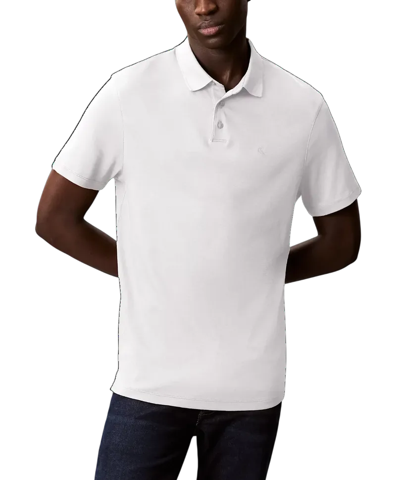 Ανδρικό Polo Λευκό Calvin Klein LV04LB276G-YAF