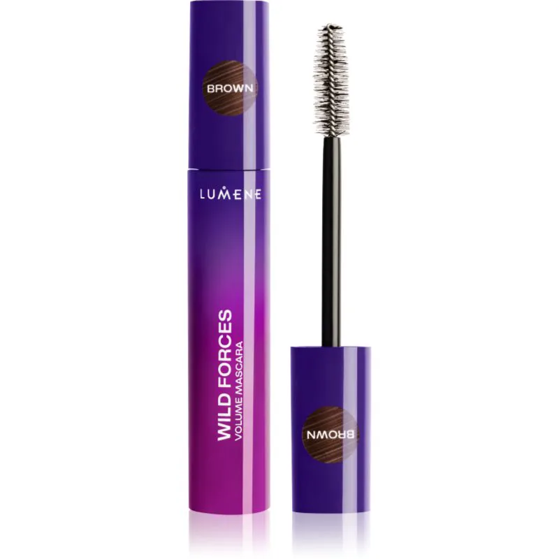 Lumene Wild Forces Volume Mascara μάσκαρα όγκου απόχρωση Brown 14 ml