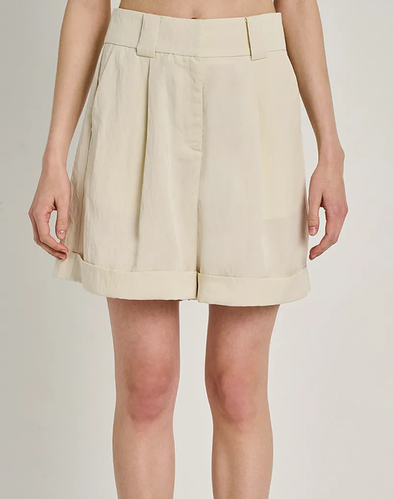 STAFF Happy Short Pant 95%Lyocell 5%Nylon 60-301.055-Ν9947 Biege