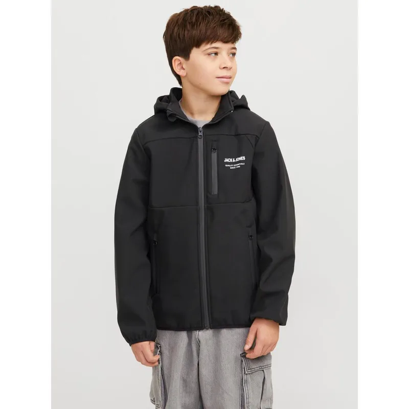 Μπουφάν Softshell Αγόρι Jack & Jones Junior Μαύρο