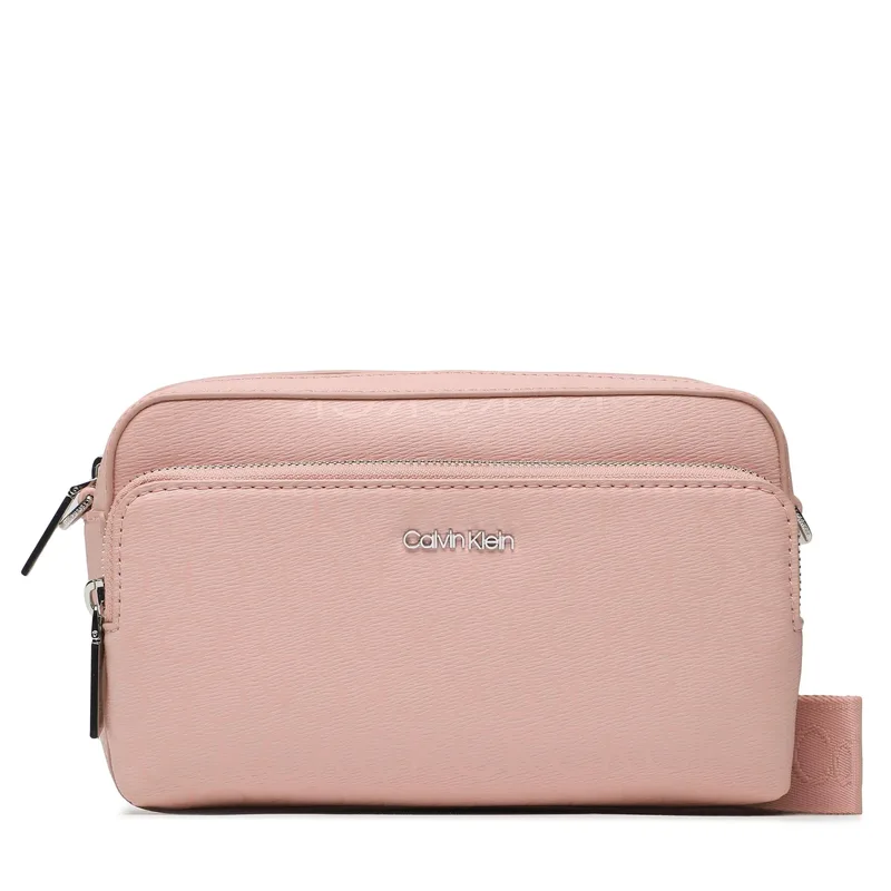 ΓυναικείαΤσάντα Χιαστί Calvin Klein Must Camera Bag K60K609895 0J1 Ροζ