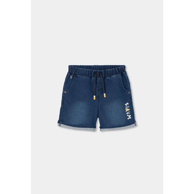Βερμούδα φούτερ-τζιν αγόρι Boboli-503075-Blue