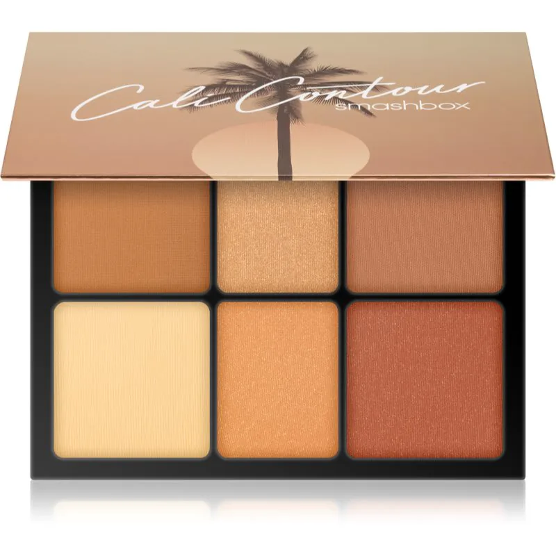 Smashbox Cali Contour Palette μικρή παλέτα περιγράμματος απόχρωση Medium Deep 20.56 γρ