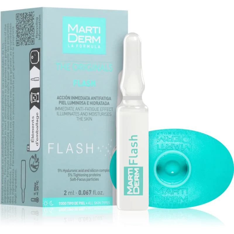 MartiDerm The Originals Flash συμπυκνωμένη φροντίδα ενάντια στις ρυτίδες 2 ml