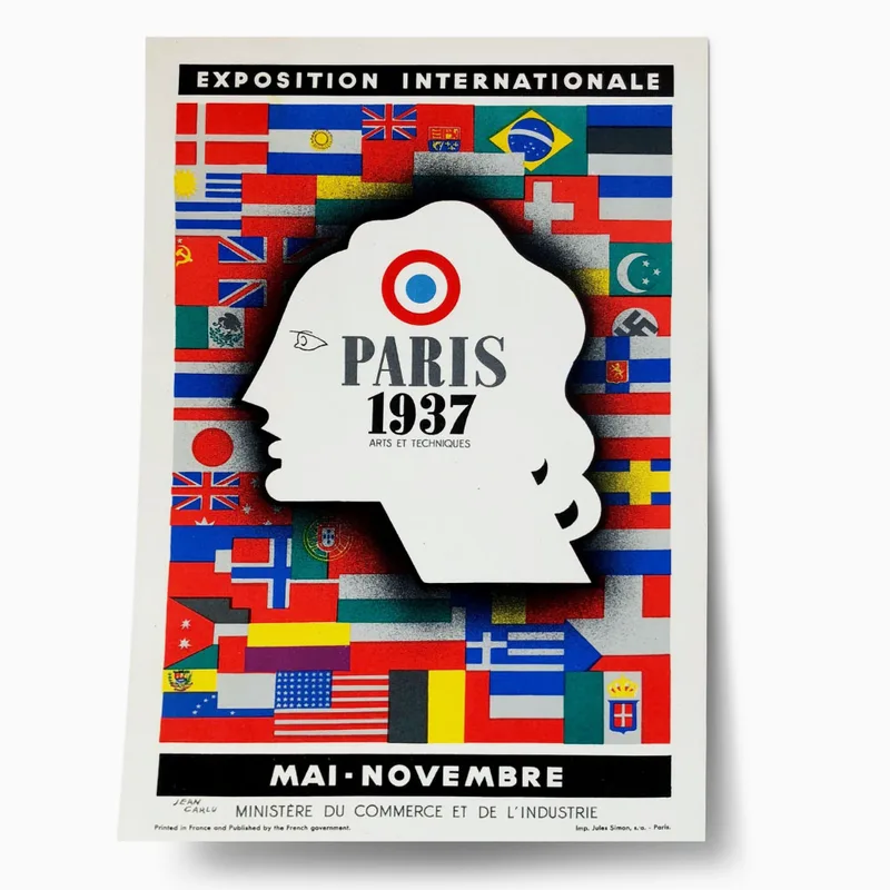 Πόστερ 1937 PARIS INTERNATIONAL EXHIBITION
