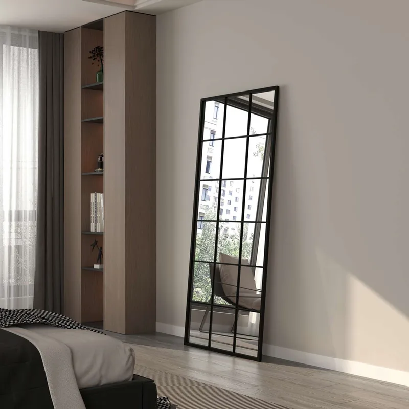 Καθρέπτης Δαπέδου Karex - Black 985Etr1120 (80x180 cm)