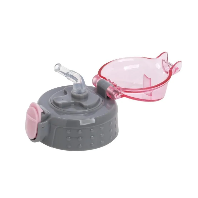 Ecolife Ανταλλακτικό Πώμα για Kids Thermos Ροζ 300ml