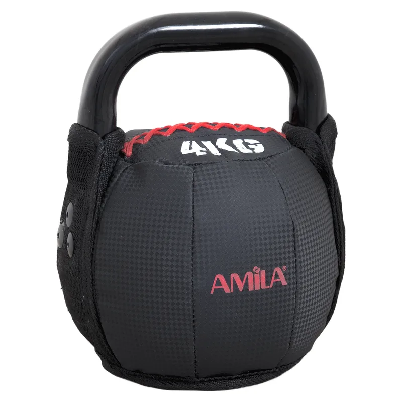 Kettlebell PVC 8kg Μαύρο