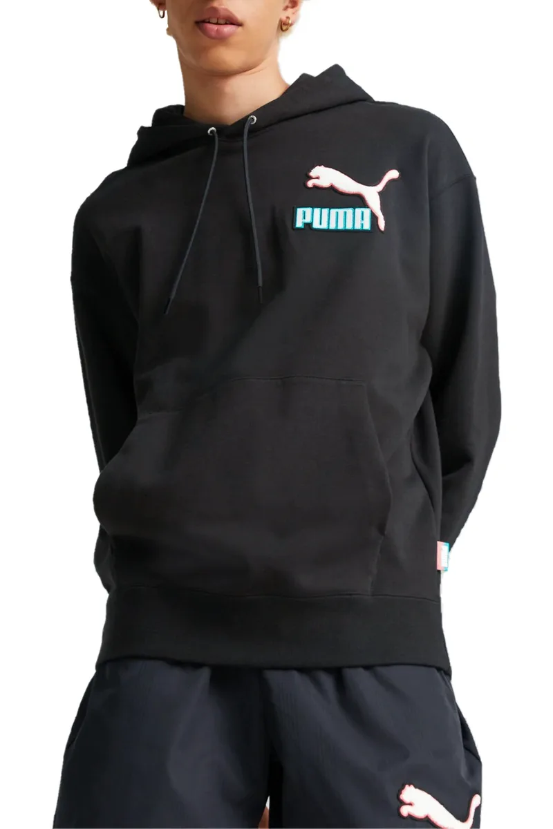 Μπλούζα Μακρυμάνικη Puma Fandom Hoodie TR 536114-01 Ανδρικό