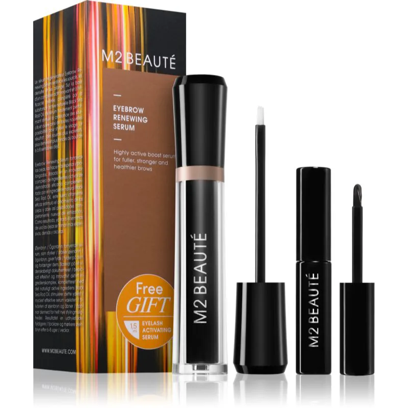 M2 Beauté Eyebrow Renewing Serum σετ δώρου