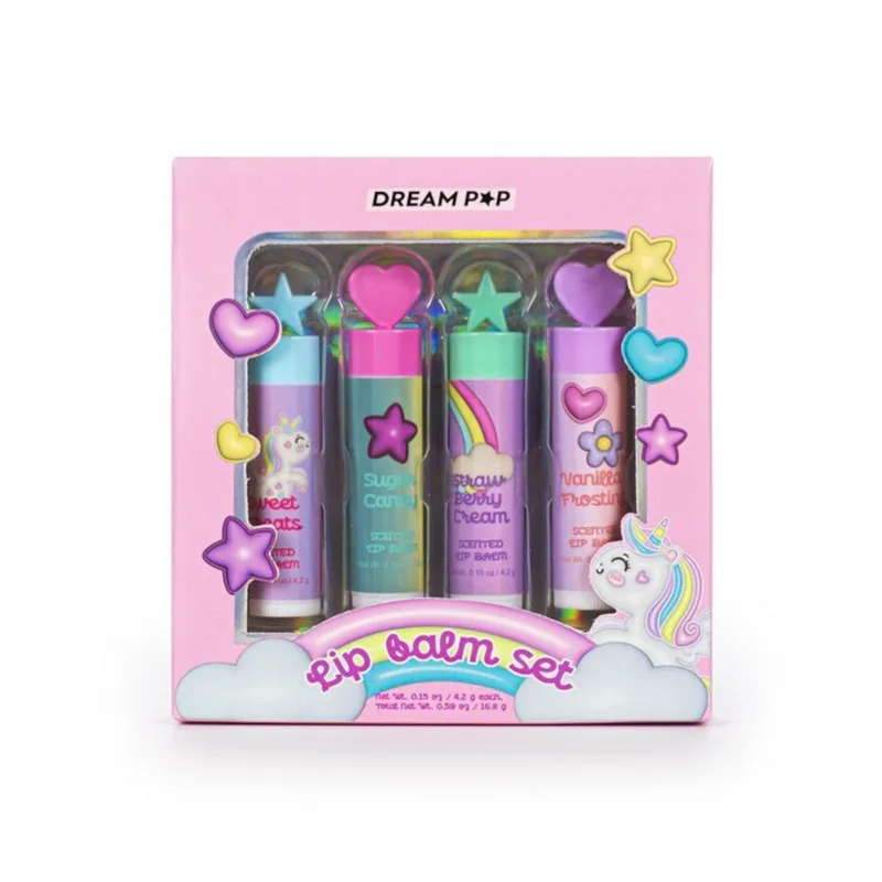 Lip balm Dream Pop 4τεμ. 1128 Unicorn