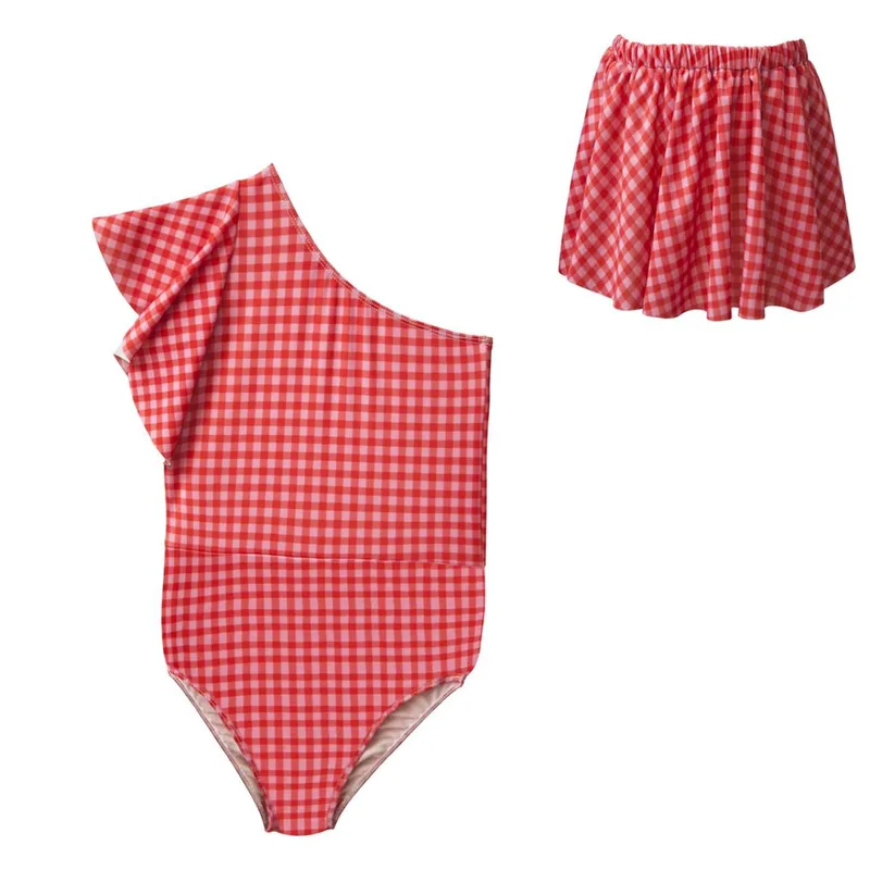 Μαγιό ολόσωμο κορίτσι two in castle-T6441-PLAIDS