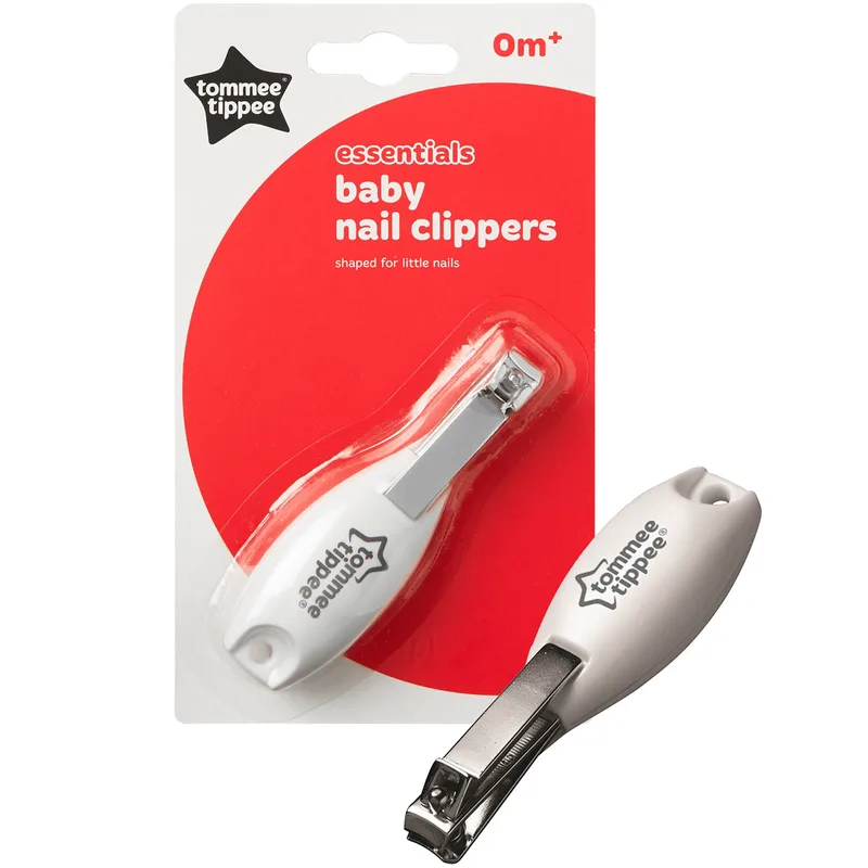 Tommee Tippee Essentials Baby Nail Clippers Κωδ 43312840 Βρεφικός Νυχοκόπτης 0m+, 1 Τεμάχιο