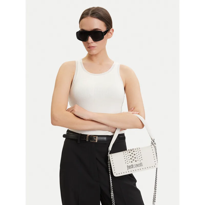 Τσάντα Just Cavalli 80RA4BP3 ZSD95 Λευκό