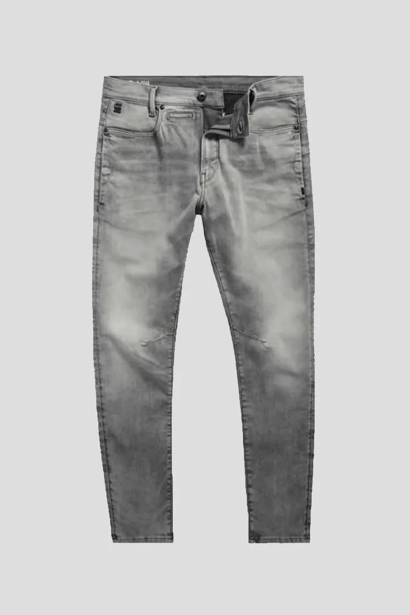 G-STAR Ανδρικό Γκρι 3D Slim Faded Grey Jeans