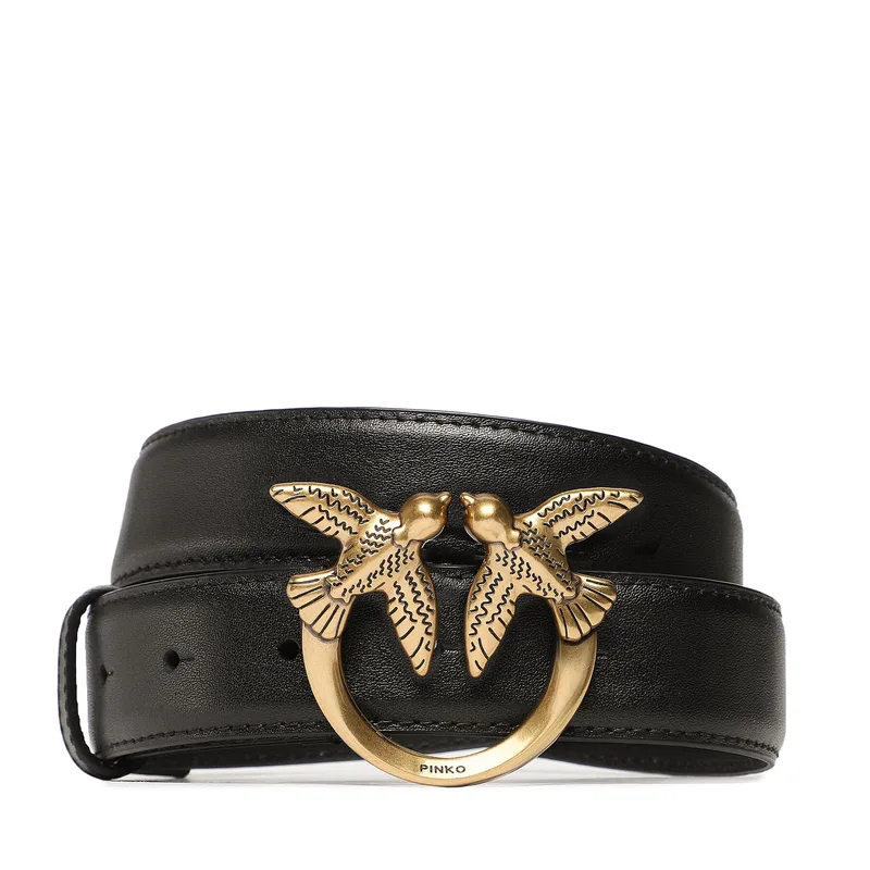 Ζώνη Γυναικεία Pinko Love Berry H3 Belt PE 23 PLT01 100125 A0F1 Μαύρο