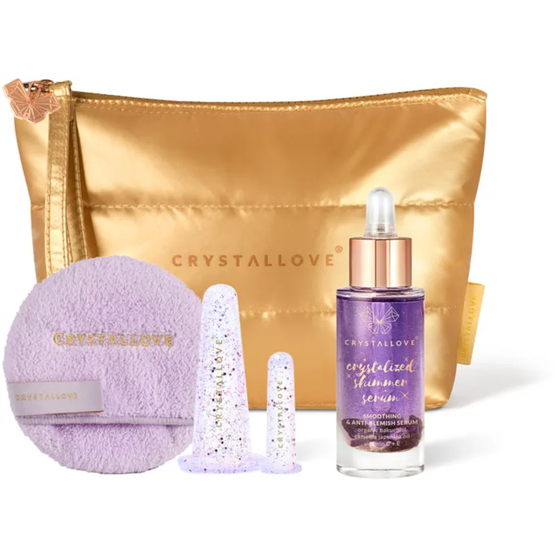 Crystallove Set Lilac Σετ για το πρόσωπο