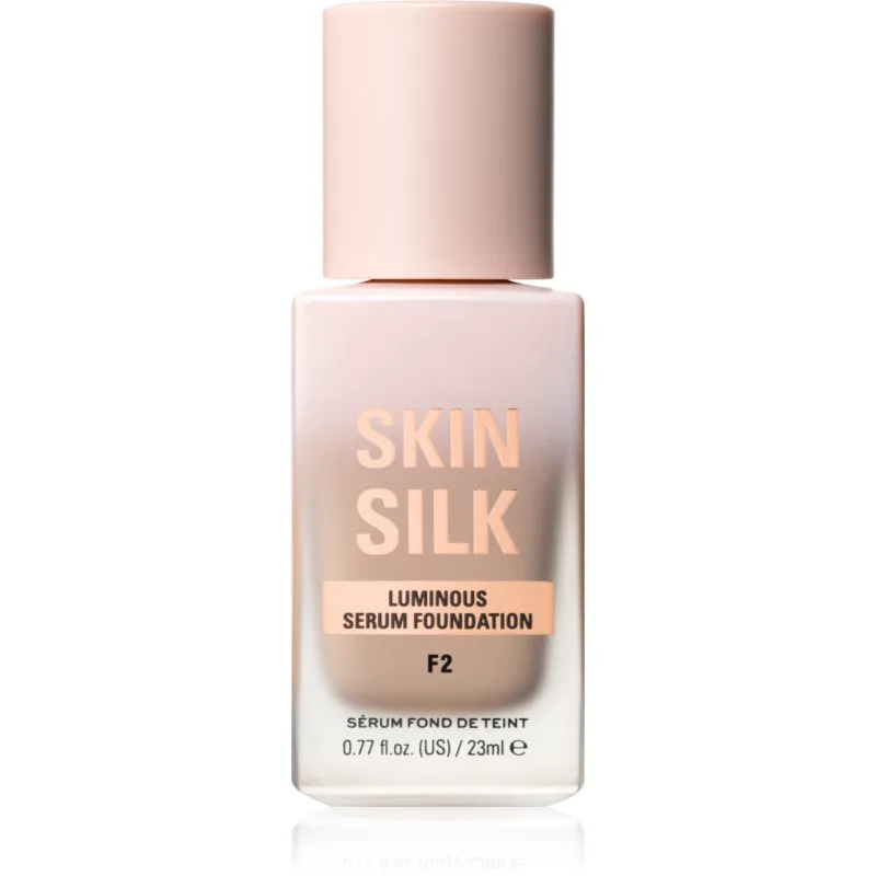 Revolution Skin Silk Serum Foundation ελαφρύ μακιγιάζ με λαμπρυντική επίδραση απόχρωση F2 23 ml