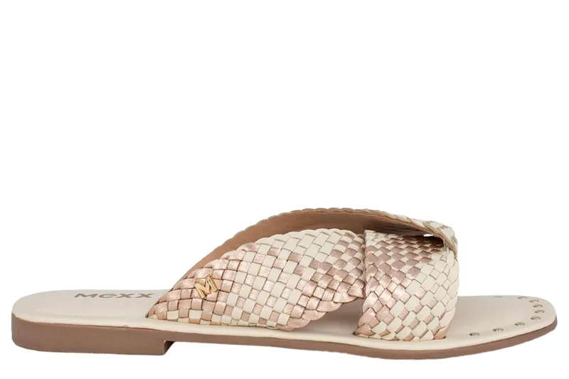 Slides Mexx Lysanna MXCY012002W-Off White Γυναικείο