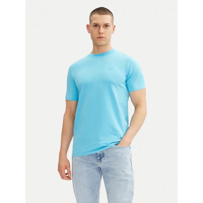 KARL LAGERFELD T-Shirt 755750 552221 Τυρκουάζ Regular Fit