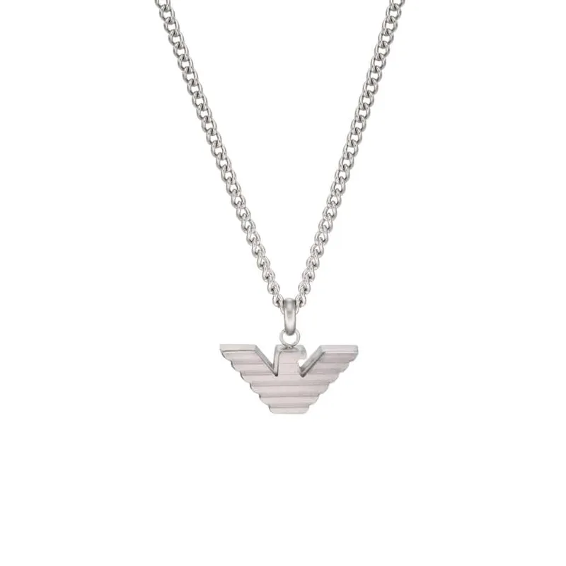 Emporio Armani Ανδρικό Κολιέ Από Ατσάλι EGS2916040