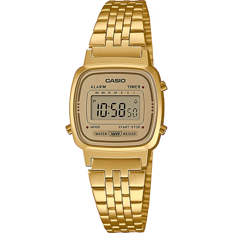 CASIO Vintage Χρυσό Bracelet LA670WETG-9AEF