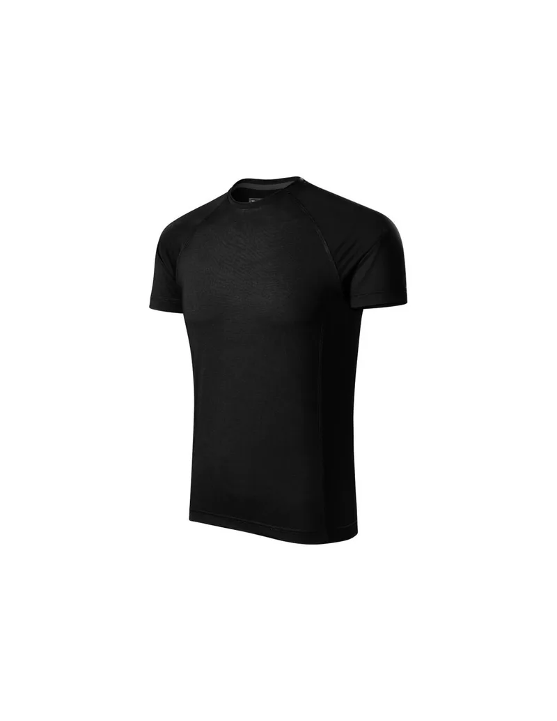 Malfini Ανδρικό Διαφημιστικό T-shirt Κοντομάνικο σε Μαύρο Χρώμα MLI-17501
