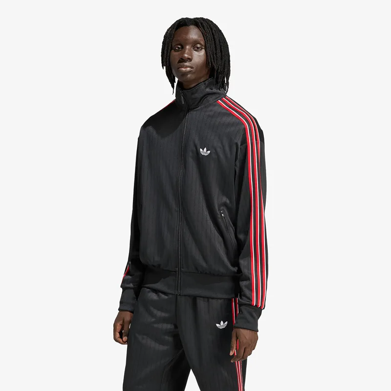 Φούτερ adidas Firebird Loose Pinstripes Track Top Black L