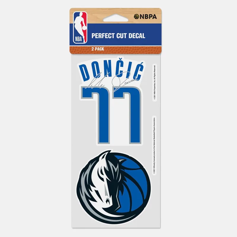 Wincraft Nba Clr Dcl 4X8 Set Doncic/Mav (9000179233_76367)